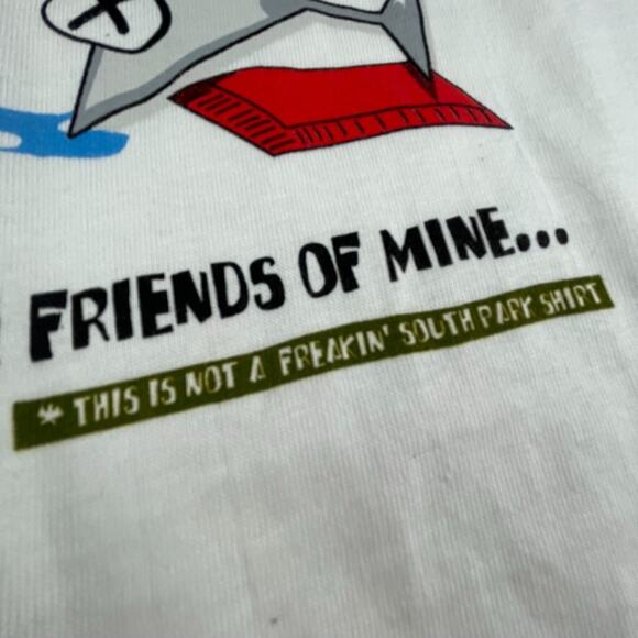 Vintage 'Martini Park' South Park Parody T-Shirt Drinking Tee L Single Stitch - Picture 5 of 5